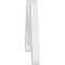 Ekena Millwork Pitch Midway Architectural Grade PVC Gable Pediment, 60"W x 17 1/2"H x 1"P (7/12) GPP060X018X100MID - alternate 5